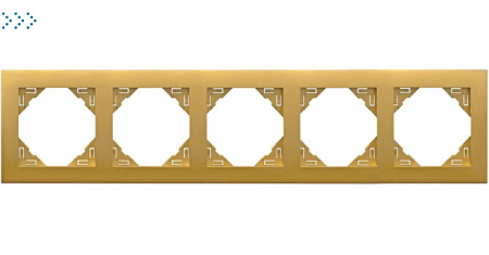 5-и местная рамка, золото (90950 TDU)